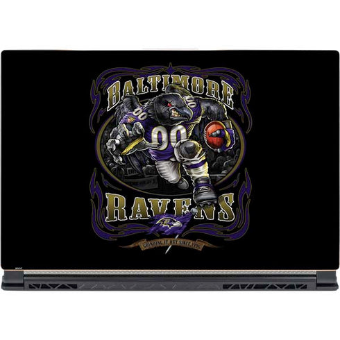 Liquid Blue NFL Baltimore Ravens Running Back MSI GS65 Stealth Laptop Skin