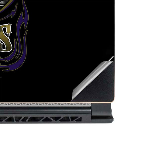 Liquid Blue NFL Baltimore Ravens Running Back MSI GS65 Stealth Laptop Skin