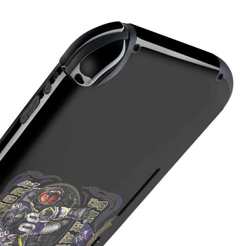 Liquid Blue NFL Baltimore Ravens Running Back Nintendo Switch Lite Skin
