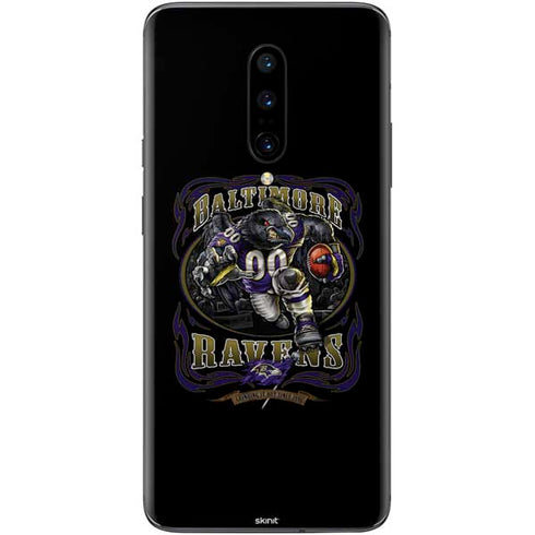 Liquid Blue NFL Baltimore Ravens Running Back OnePlus 7 Pro Skin