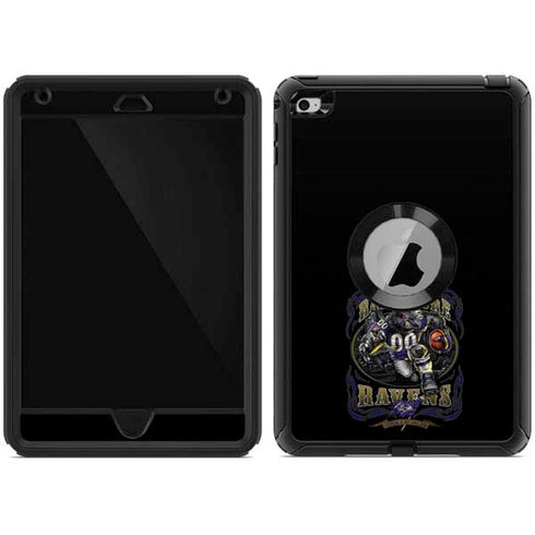 Liquid Blue NFL Baltimore Ravens Running Back Otterbox Defender iPad Skin