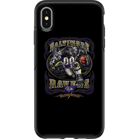 Liquid Blue NFL Baltimore Ravens Running Back Otterbox Symmetry iPhone Skin