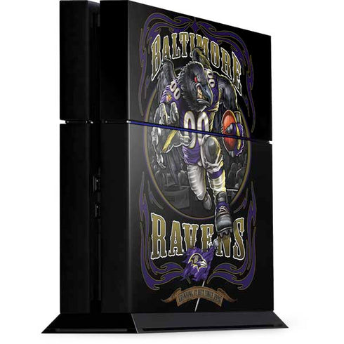 Liquid Blue NFL Baltimore Ravens Running Back PS4 Console Skin