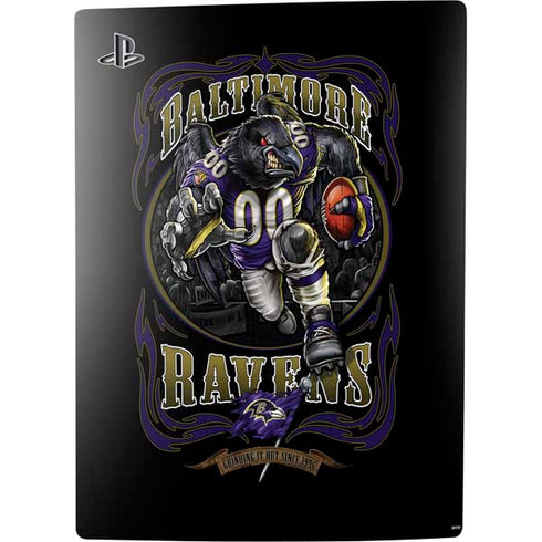 Liquid Blue NFL Baltimore Ravens Running Back PS5 Bundle Skin