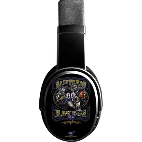 Liquid Blue NFL Baltimore Ravens Running Back Skullcandy Crusher Wireless Skin