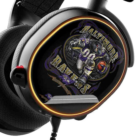 Liquid Blue NFL Baltimore Ravens Running Back SteelSeries Arctis 5 Skin