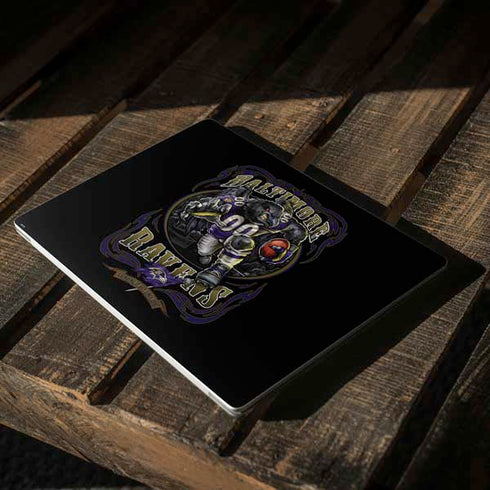 Liquid Blue NFL Baltimore Ravens Running Back Surface Laptop 2 Skin