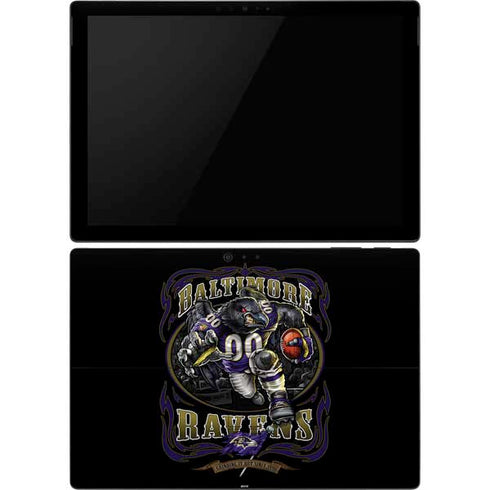 Liquid Blue NFL Baltimore Ravens Running Back Surface Pro 6 Skin