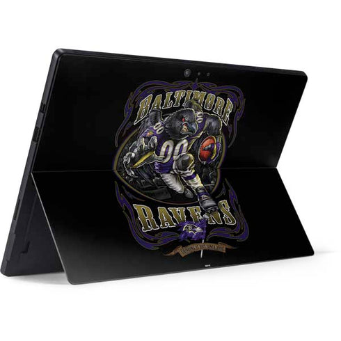 Liquid Blue NFL Baltimore Ravens Running Back Surface Pro 6 Skin