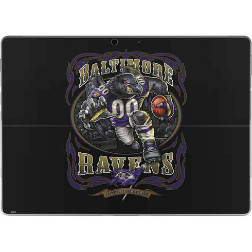 Liquid Blue NFL Baltimore Ravens Running Back Surface Pro 8 Skin