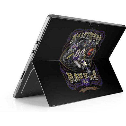 Liquid Blue NFL Baltimore Ravens Running Back Surface Pro 8 Skin