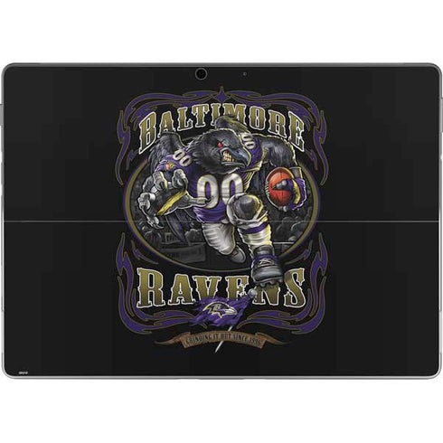 Liquid Blue NFL Baltimore Ravens Running Back Surface Pro 9 Skin