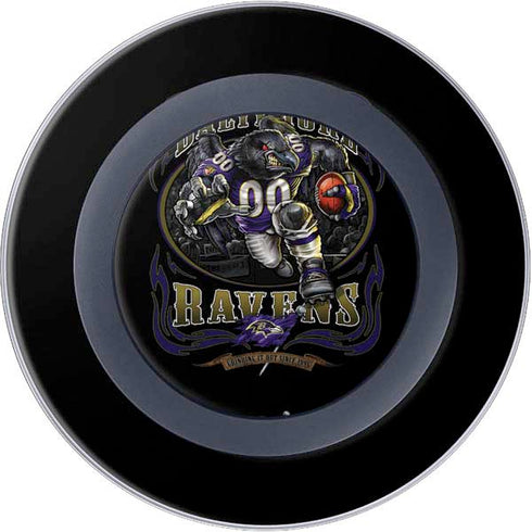 Liquid Blue NFL Baltimore Ravens Running Back Wireless Charger Skin