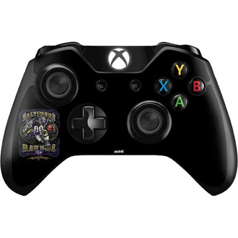 Liquid Blue NFL Baltimore Ravens Running Back Xbox One Controller Skin