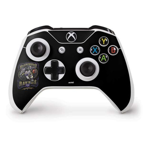 Liquid Blue NFL Baltimore Ravens Running Back Xbox One S Controller Skin