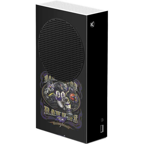 Liquid Blue NFL Baltimore Ravens Running Back Xbox Series S Console Skin