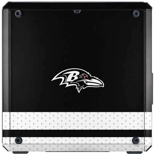 NFL Baltimore Ravens Shutout Cooler Master MasterBox Q300L Mini Tower Skin