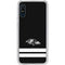 NFL Baltimore Ravens Shutout Galaxy A10e Clear Case