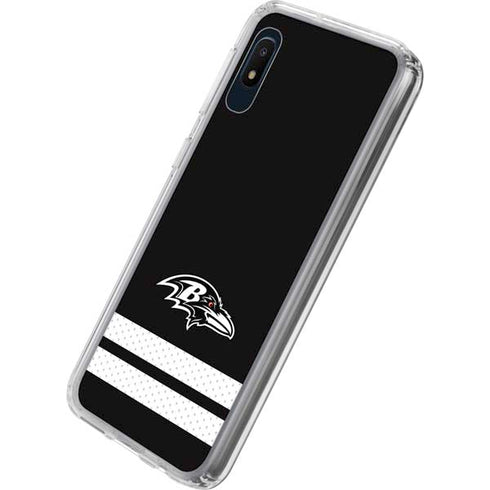 NFL Baltimore Ravens Shutout Galaxy A10e Clear Case