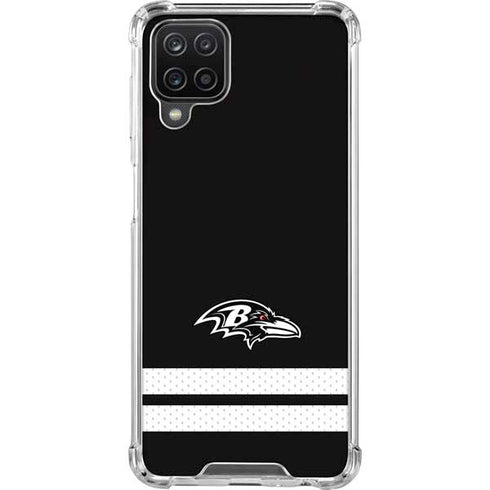 NFL Baltimore Ravens Shutout Galaxy A12 Clear Case