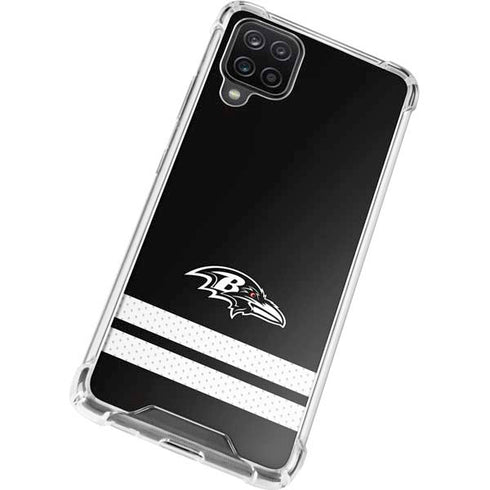 NFL Baltimore Ravens Shutout Galaxy A12 Clear Case