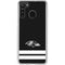 NFL Baltimore Ravens Shutout Galaxy A21 Clear Case