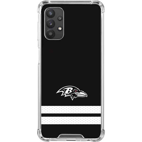 NFL Baltimore Ravens Shutout Galaxy A32 5G Clear Case