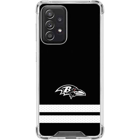 NFL Baltimore Ravens Shutout Galaxy A52 5G Clear Case