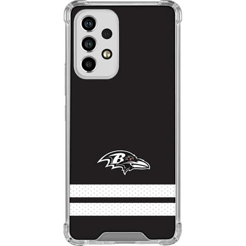 NFL Baltimore Ravens Shutout Galaxy A53 5G Clear Case