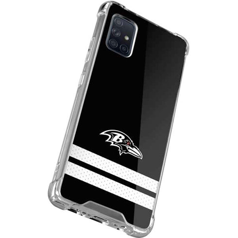 NFL Baltimore Ravens Shutout Galaxy A71 5G Clear Case