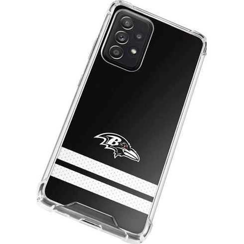 NFL Baltimore Ravens Shutout Galaxy A72 5G Clear Case
