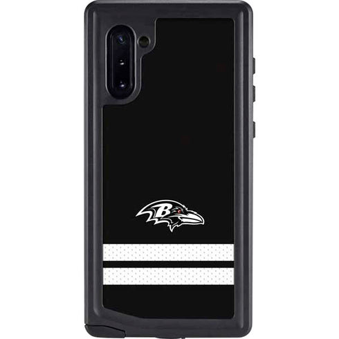 NFL Baltimore Ravens Shutout Galaxy Note 10 Waterproof Case