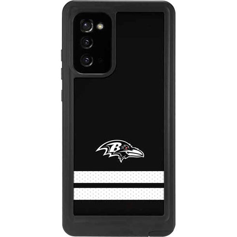 NFL Baltimore Ravens Shutout Galaxy Note20 5G Waterproof Case