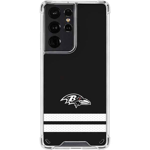 NFL Baltimore Ravens Shutout Galaxy S21 Ultra 5G Clear Case