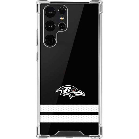 NFL Baltimore Ravens Shutout Galaxy S22 Ultra Clear Case