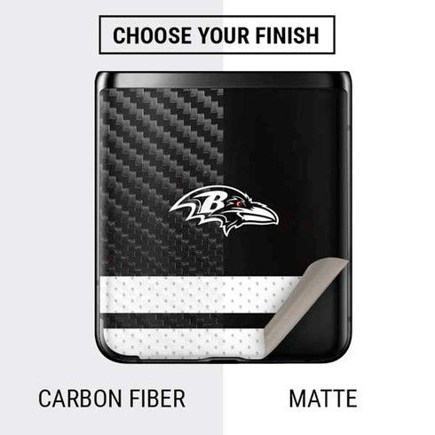 NFL Baltimore Ravens Shutout Galaxy Z Flip Skin