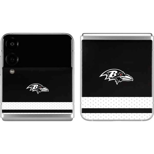 NFL Baltimore Ravens Shutout Galaxy Z Flip4 5G Skin