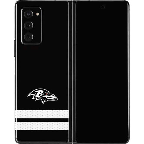 NFL Baltimore Ravens Shutout Galaxy Z Fold2 5G Skin