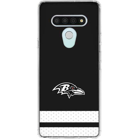 NFL Baltimore Ravens Shutout LG Stylo 6 Clear Case