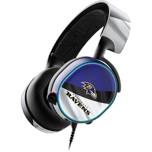 NFL Baltimore Ravens SteelSeries Arctis 3 Skin