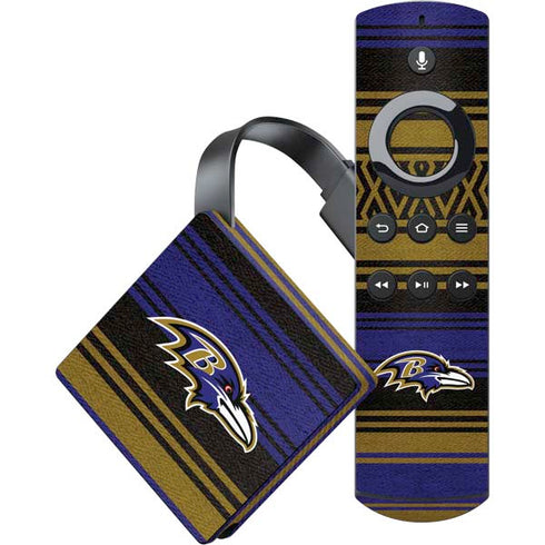 NFL Baltimore Ravens Trailblazer Amazon Fire TV Skin