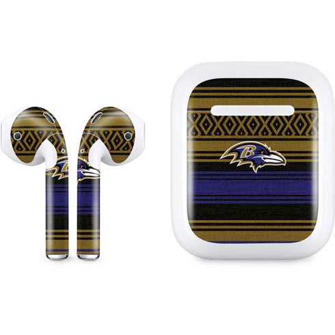 NFL Baltimore Ravens Trailblazer Apple AirPods Skin