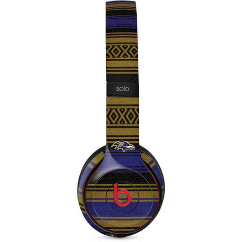 NFL Baltimore Ravens Trailblazer Beats Solo 2 Wireless Skin