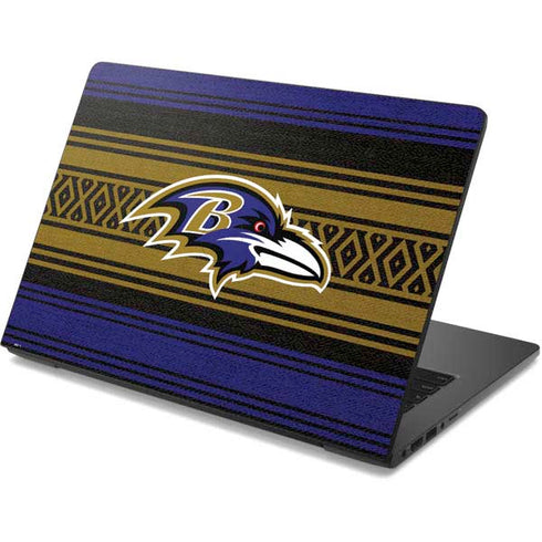 NFL Baltimore Ravens Trailblazer Dell Chromebook Skin