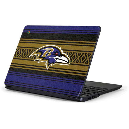NFL Baltimore Ravens Trailblazer Samsung Chromebook Skin
