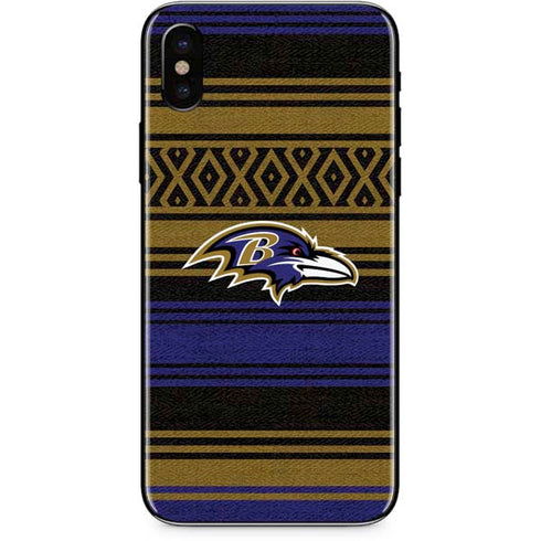 NFL Baltimore Ravens Trailblazer iPhone XS Skin