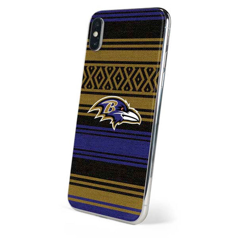 NFL Baltimore Ravens Trailblazer iPhone XS Skin