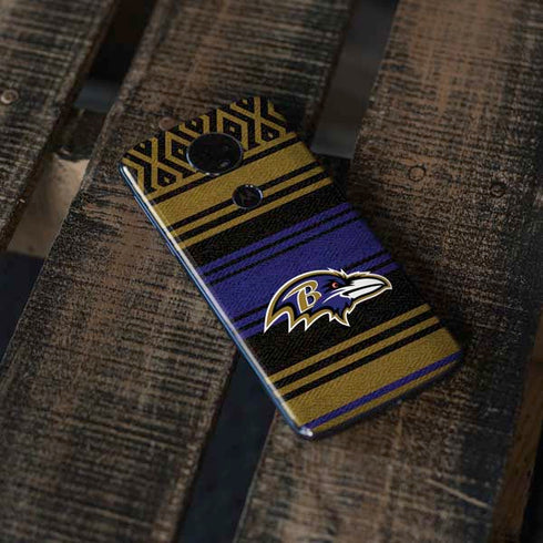 NFL Baltimore Ravens Trailblazer Moto E5 Plus Skin