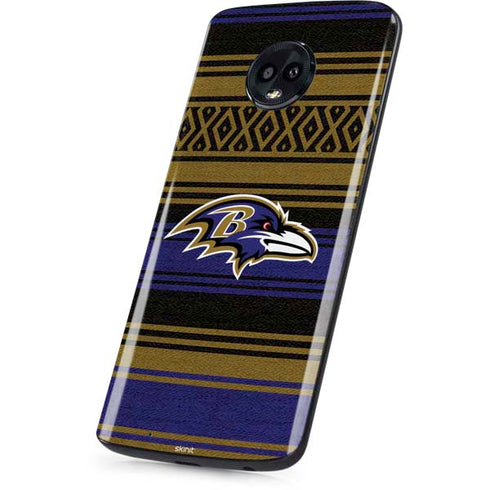 NFL Baltimore Ravens Trailblazer Moto G6 Skin