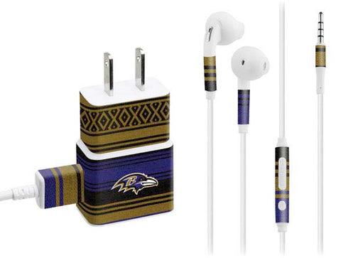 NFL Baltimore Ravens Trailblazer Phone Charger Skin